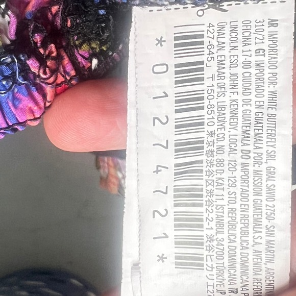 Festival Crop Top Puff Sleeve Smocked Back Womens M Forever 21 Whimsy Romantic - Picture 9 of 11